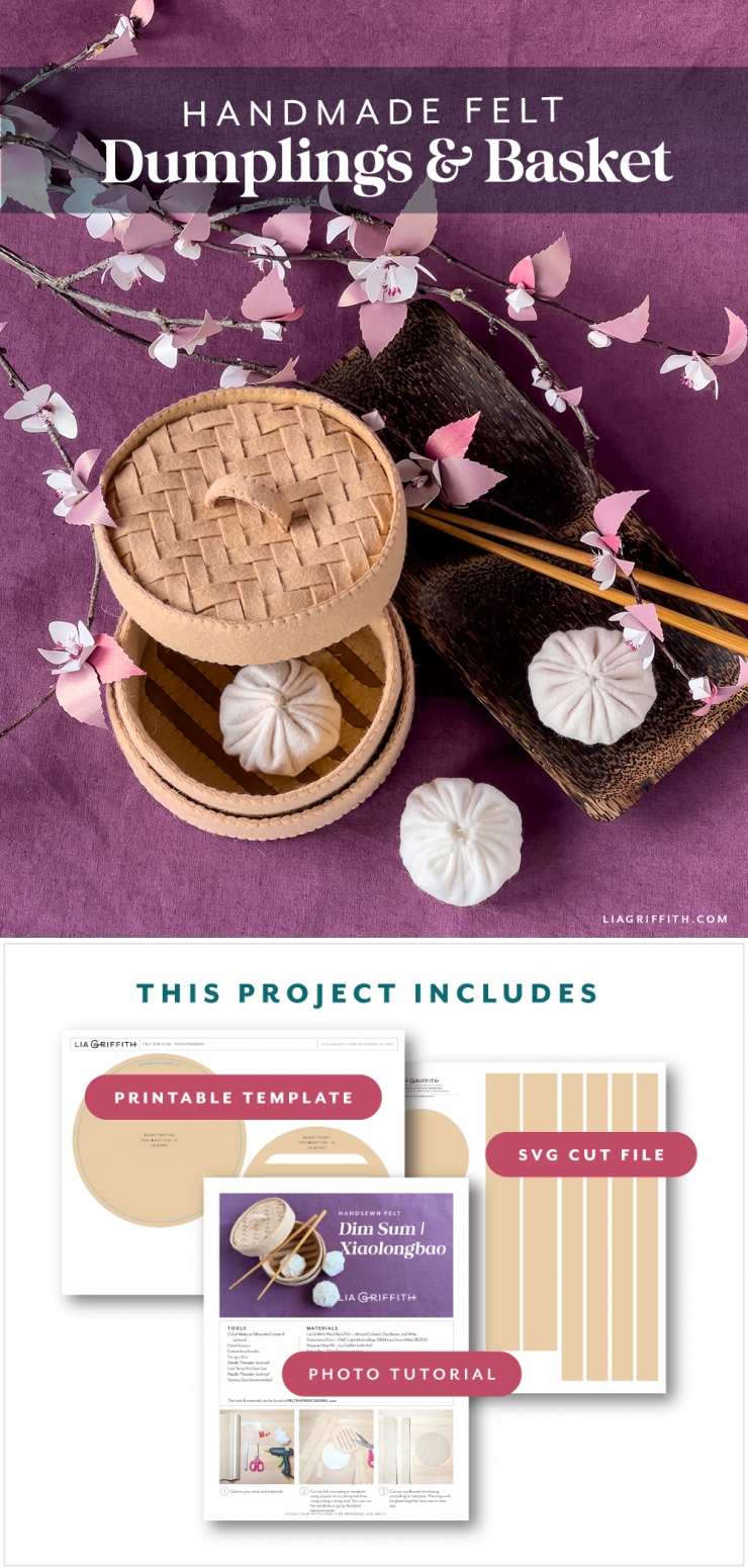 Felt Play Dim Sum - Lia Griffith