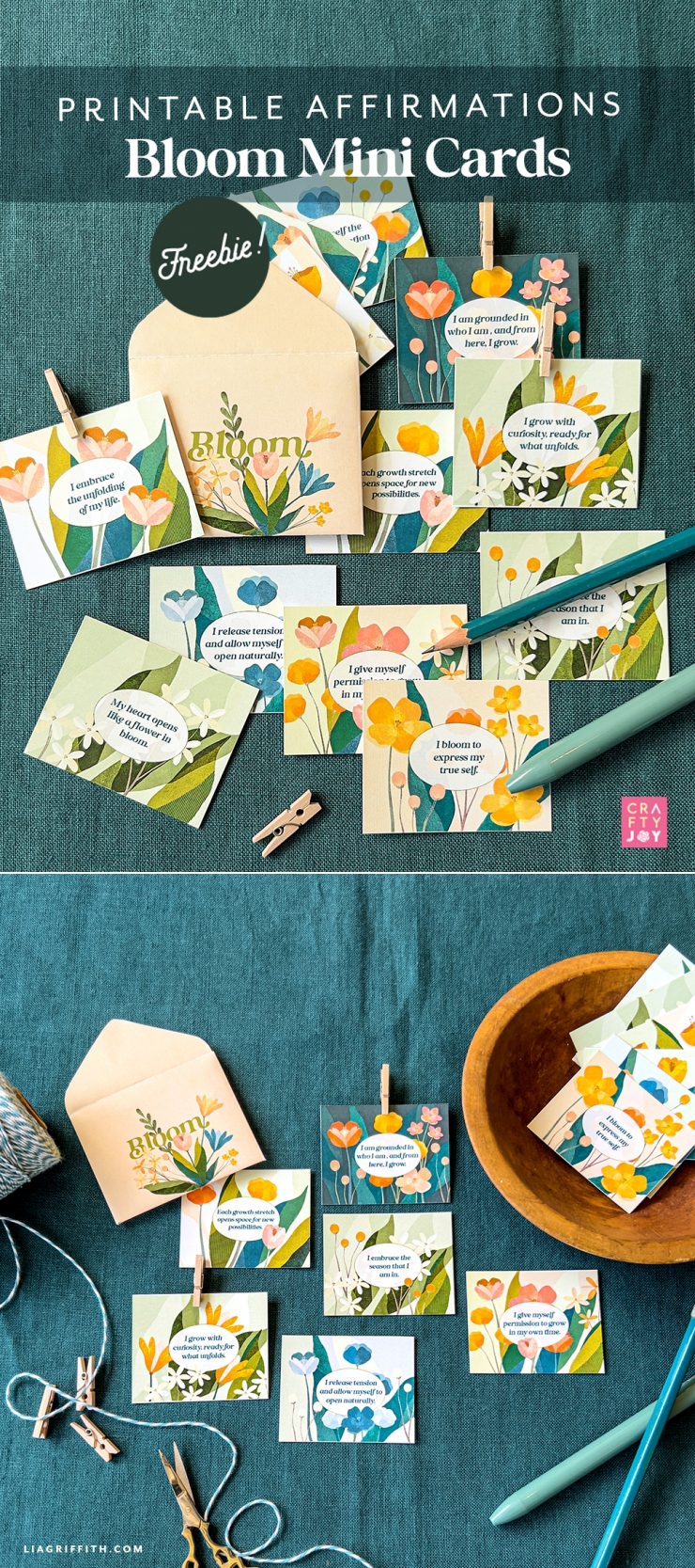 Affirmation Cards to Inspire Your Growth - Lia Griffith